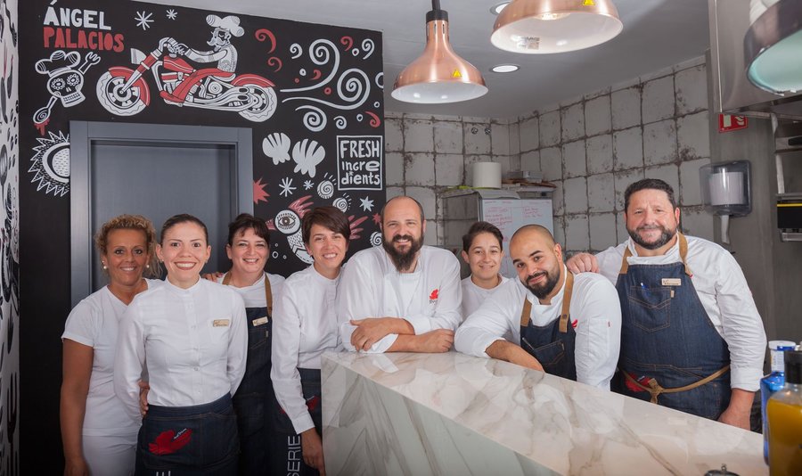 El equipo The Brasserie Traddiction capitaneado por el Chef Ángel Palacios