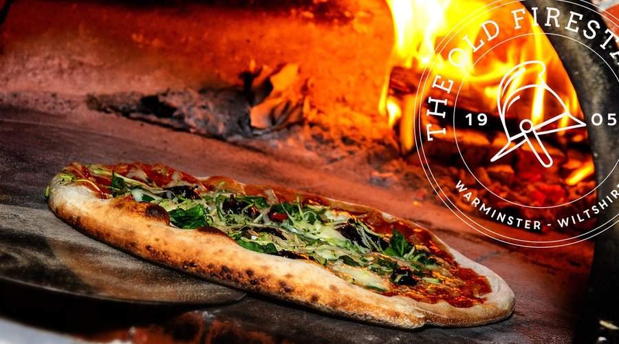 Wood fired traditional Italian pizza, freshly made by our excellent team. Veggie feast topped with spinach and caramelised onion, and cooked in our traditional wood fired oven.
