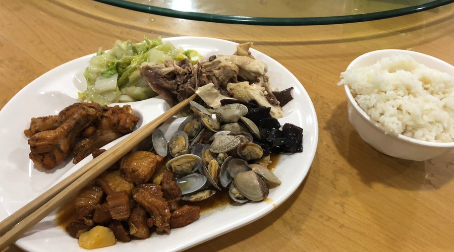 隨便吃點快餐。