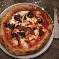 Pizza scamorza melanzane nduja e bufala (consigliatissima)