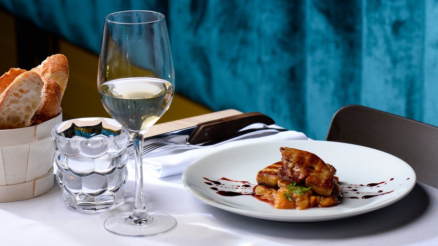 Foie gras poêlé. 