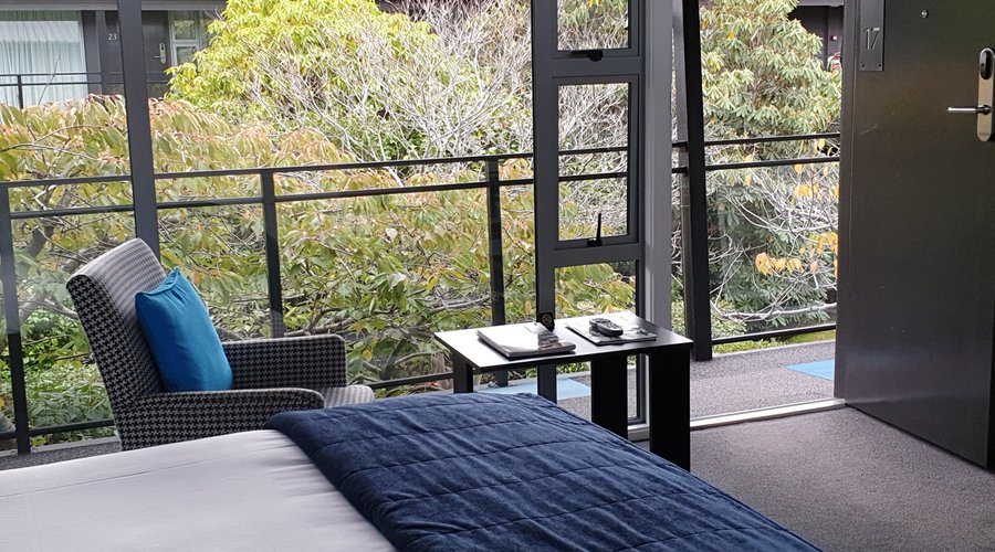 View overlooking the garden from a Signature Executive Studio