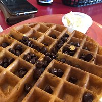 Chocolate Chip Waffle Special