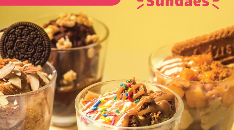 Sundaes - delicious, dairy-free, vegan