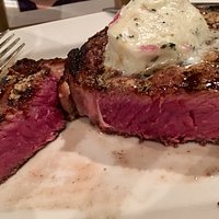 Yes, I ordered my ribeye "rare" and it did not disappoint. The bone marrow butter on top was outrageous.