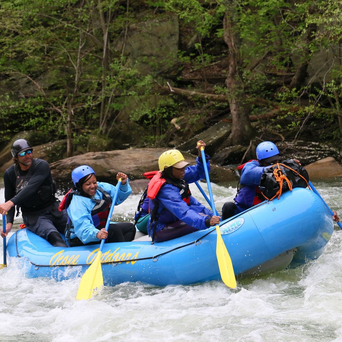 Go White Water Rafting