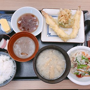 Myojin no Yu Dormy Inn Premium Kanda in Chiyoda, image may contain: Lunch, Meal, Food Presentation, Plate