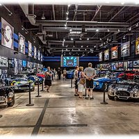 Walk through the life, story, and actual collection of cars as you tour the expansive Shelby American Heritage Center.