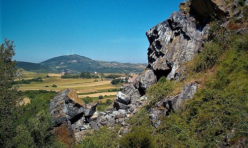 Formação geológica - antiga chaminé vulcânica 