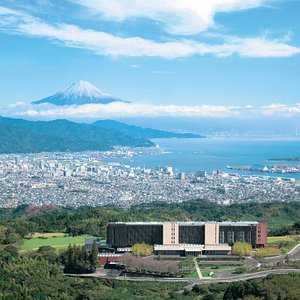 Our hotel overlooks Mt. Fuji and Suruga bay views!