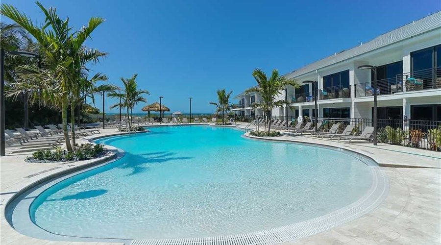 Pool Area at the Anna Maria Beach Resort