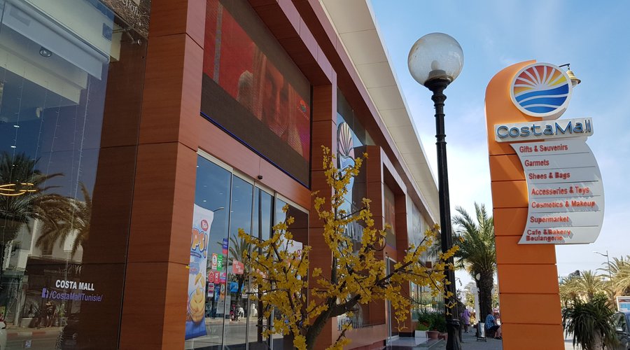 Costa Mall, Boulevard El Medina, Yasmine Hammamet (май 2019 года)