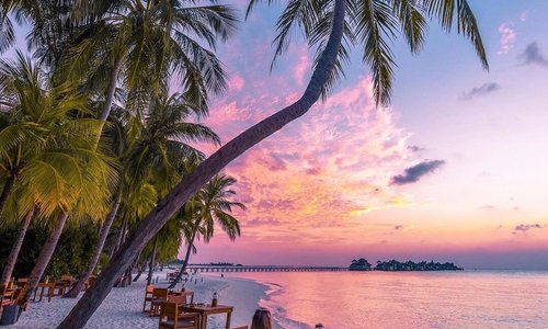Dinner with a view at Gili Lankanfushi in the Maldives. Such a perfect evening at one of my favourite hotels.