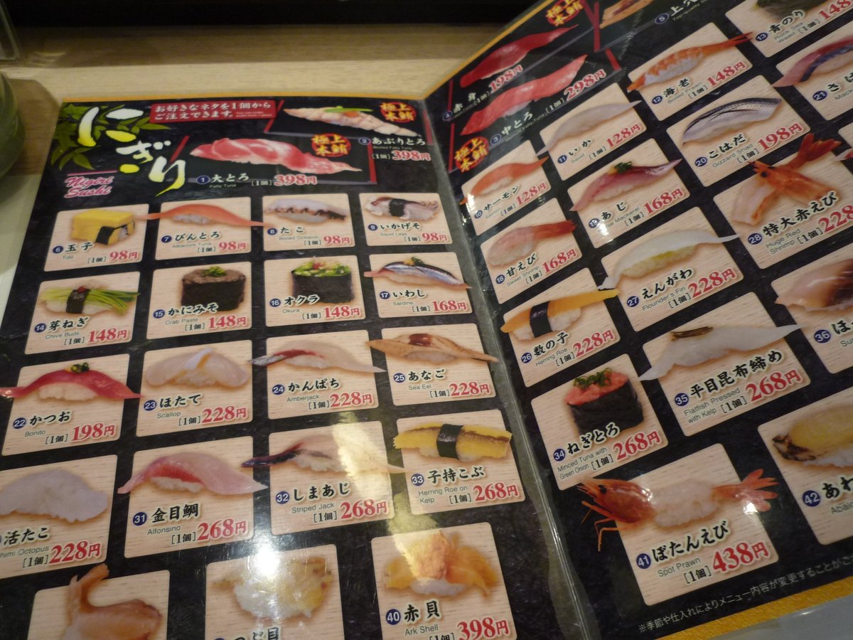 SUSHI ZANMAI KINSHICHO, Sumida - Menu, Prices & Restaurant Reviews ...