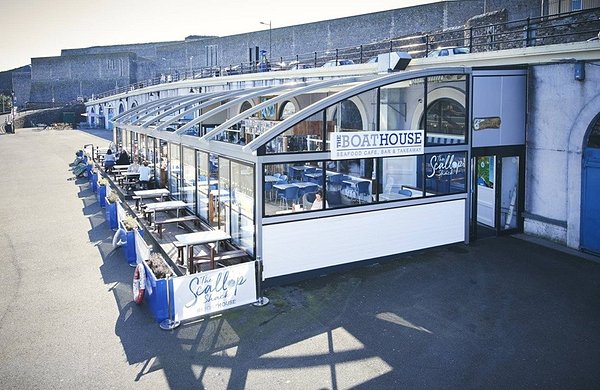 The Hook and Line, Plymouth, Seafood, Cafe