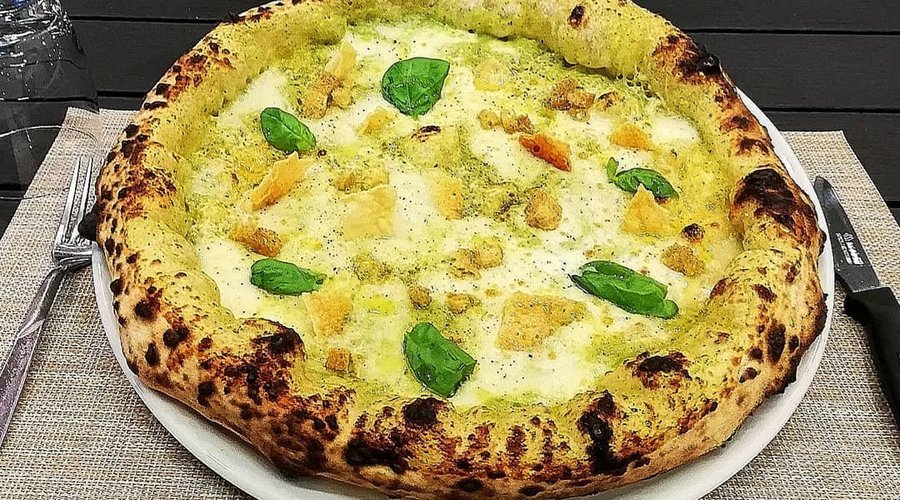 Le pizze Civico 01: la "Cacio e Pepe"