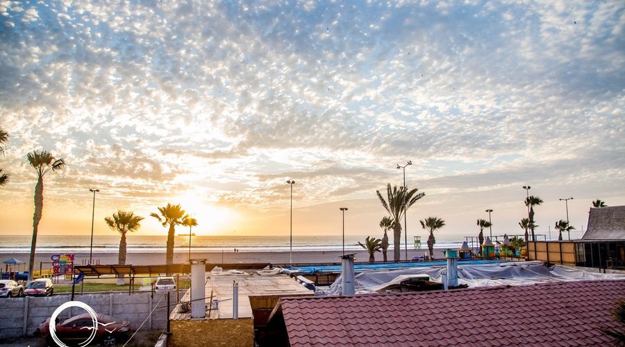 Atardecer desde nuestra terraza