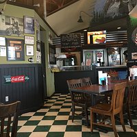 Inside view of Henry’s BBQ