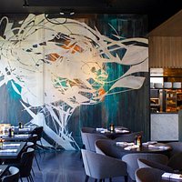 Modern and comfortable atmosphere, truly a great place to gather.