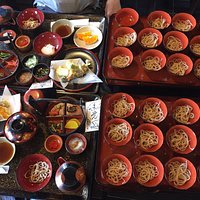 24 bowls of wanko soba ... minimum ... with other Japanese goodies