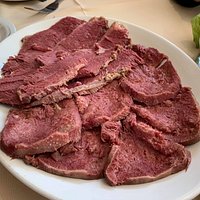 Platter of saltbeef and tongue...exceptionally yum !