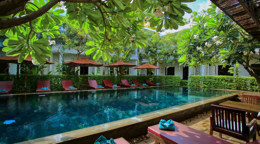 Hotel swimming pool