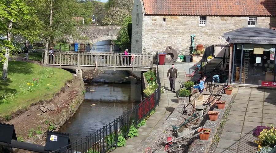 Fife Folk Museum from the Bishop's Bridge, Ceres