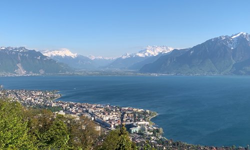 Diesen traumhaften Blick hatten wir von unserem Zimmer