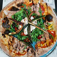 Traditional Napolitalian pizza