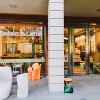 Gelato shop exterior