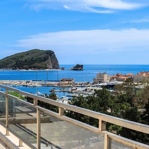 Sea view from two bedroom apartment