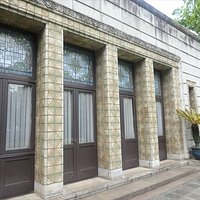ステンドグラスガ印象的