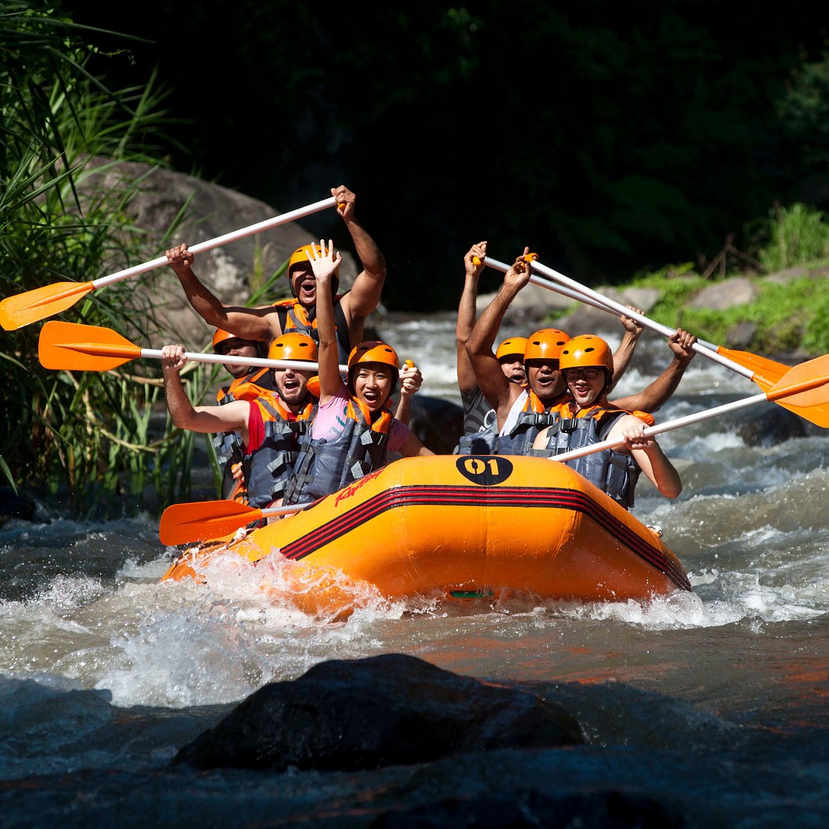 Go White Water Rafting