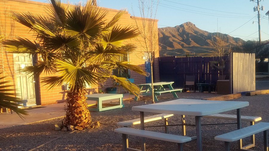 Mountain view from patio