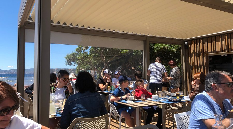 The main restaurant