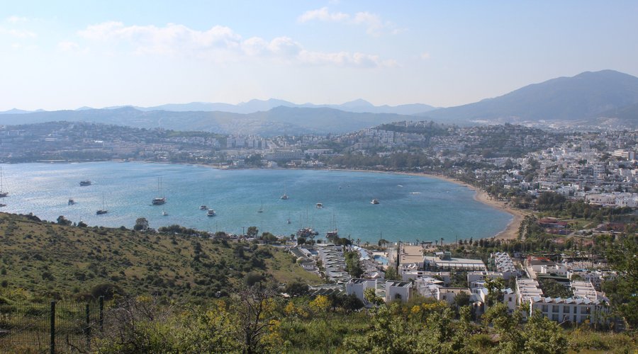 Windmills-Bodrum view