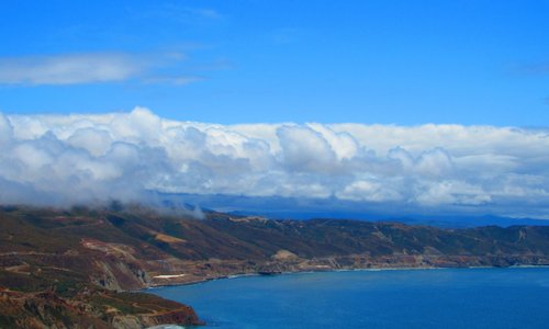 View from El Mirador in Ensenada, MX