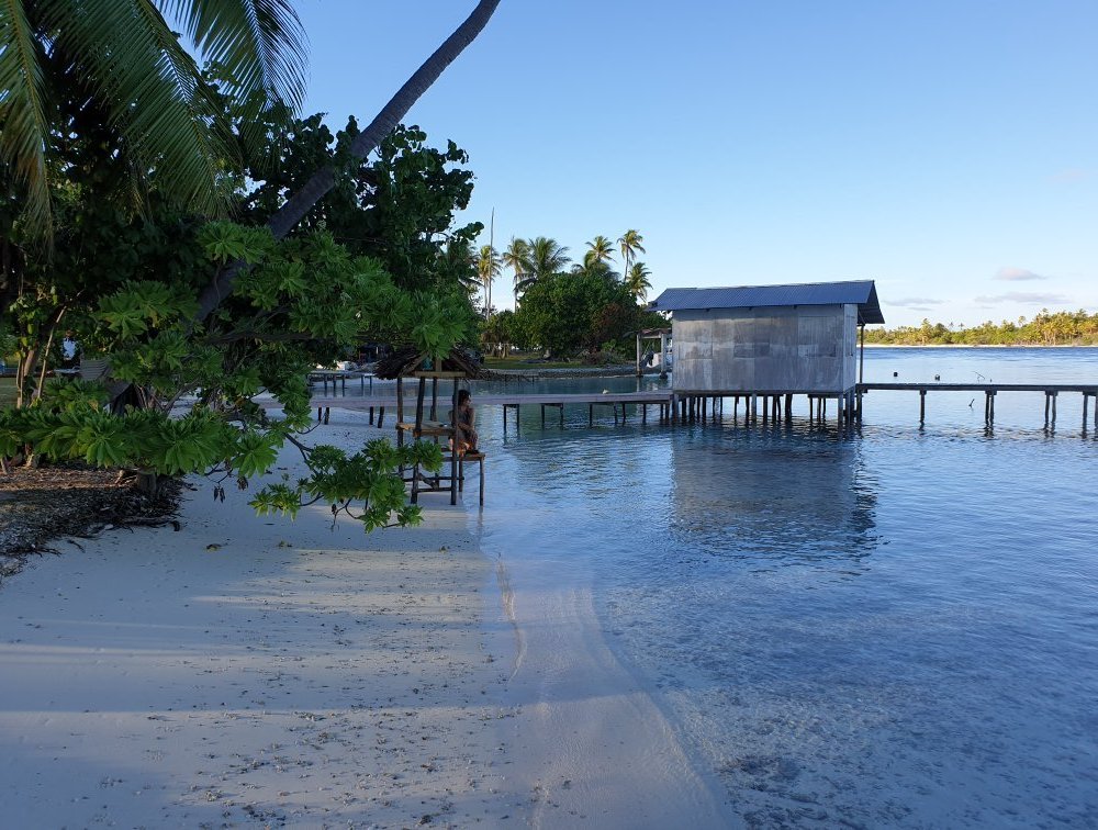 Tetamanu Village by null