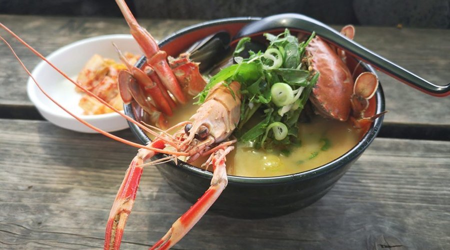 Seafood Ramen Soup