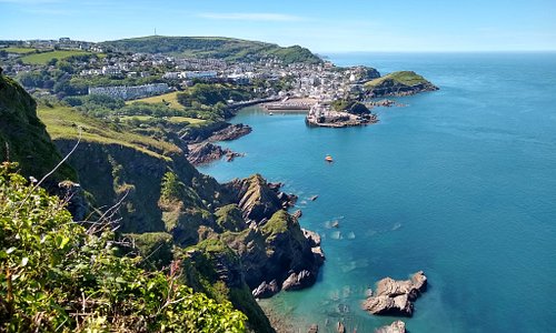 Delightful views on the walk from Combe Martin to Ilfracombe