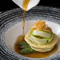 Duck ravioli
