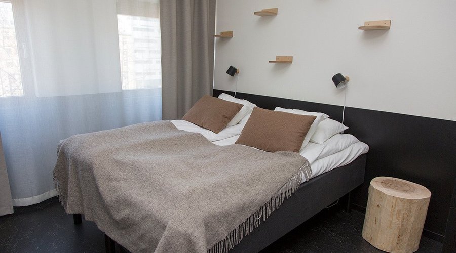 Bed & Nightstand