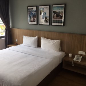 Stayed 1 night in April 2019.  New hotel, less than 6 months old and located right beside a Lavender Cafe.