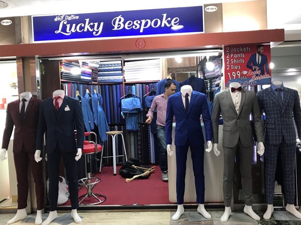 bespoke tailors blue area