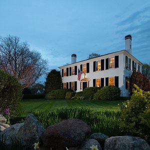 Twilight view of inn