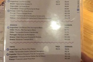 Cardápio