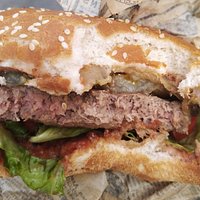 Burger à l'aubergine