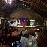 The bar...