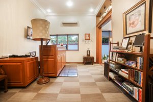 Dayal Lodge - A Boutique Hotel in Agra, image may contain: Flooring, Floor, Lamp, Interior Design