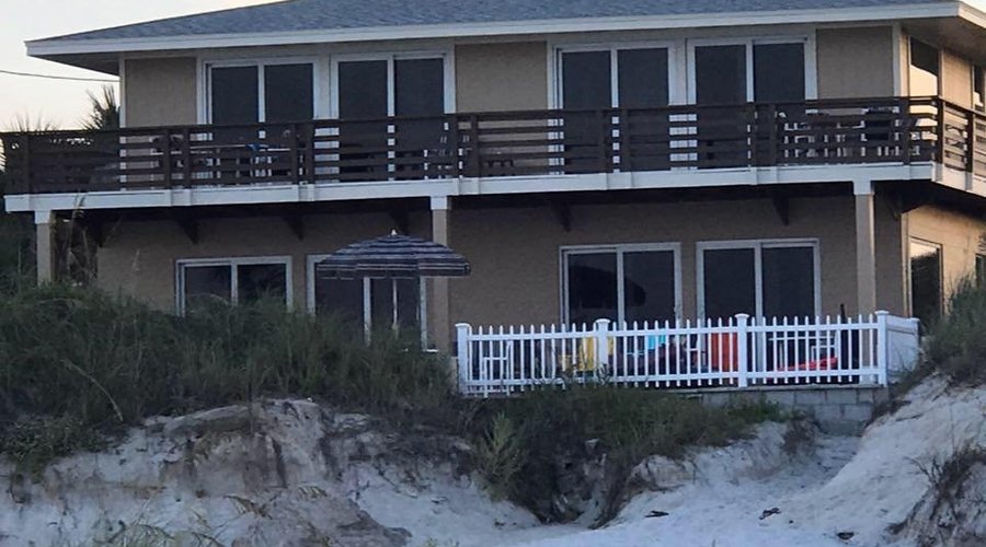 Back of House on Beach